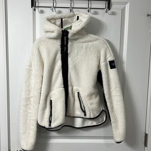 Fleece athletic jacket